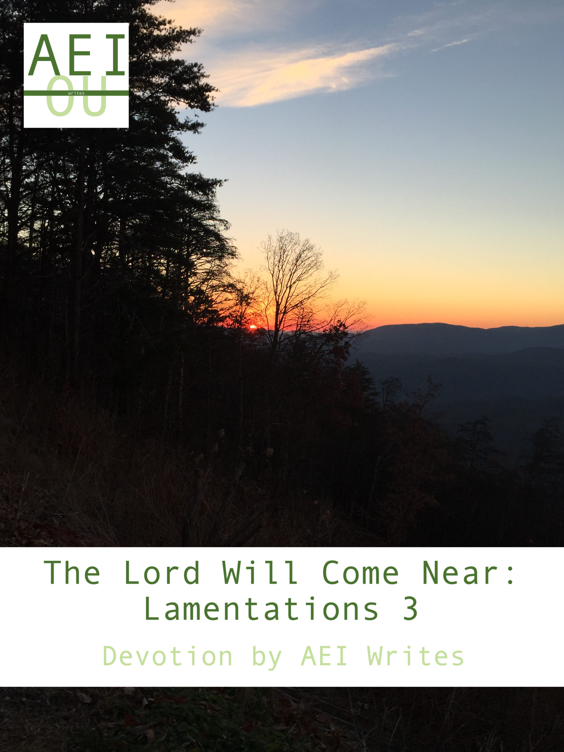 The Lord Will Come Near: Lamentations 3
